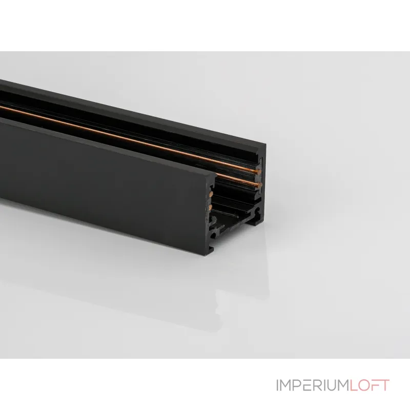 Шинопровод накладной низкопрофильный, серия SY-LINK, Черный, 2.5м, IP20, SY-LINK-20S1S-2.5-BL от NovaLamp