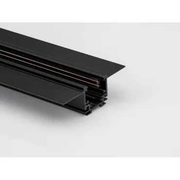 Шинопровод встраиваемый низкопрофильный под шпаклевку серия SY-LINK Чёрный IP20  SY-LINK-20T2S-2.5-BL