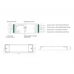 Декодер DALI диммер 12-24В, Push-dim,4 адреса, DALI-DT6-ST4-PUSH от ImperiumLoft