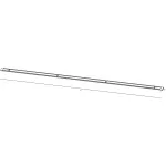 Шинопровод системы SLIM белый TR-SLIM-WH-2M от ImperiumLoft