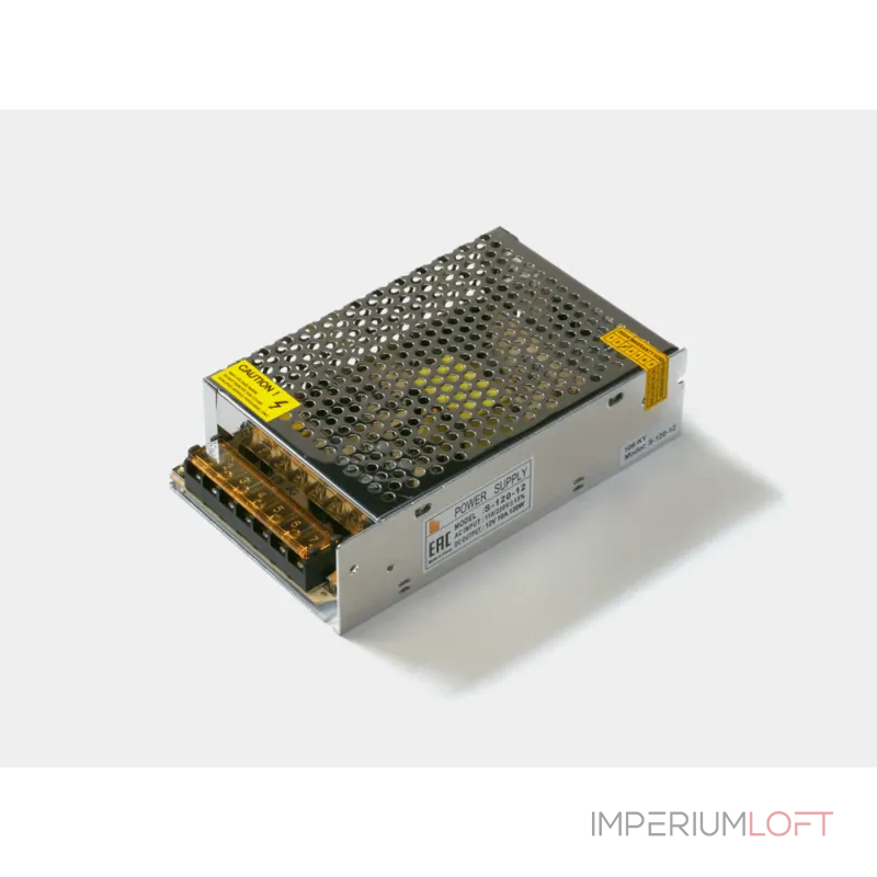 Блок питания для светодиодных лент 12V 120W, S-120-12 от ImperiumLoft Блок питания для светодиодных лент 12V 120W, S-120-12 от ImperiumLoft
