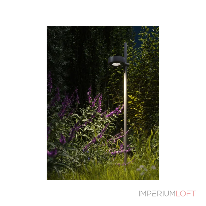 Опора для уличного (ландшафтного) светильника Око LUMKER GW-0207P-1M-GR от ImperiumLoft