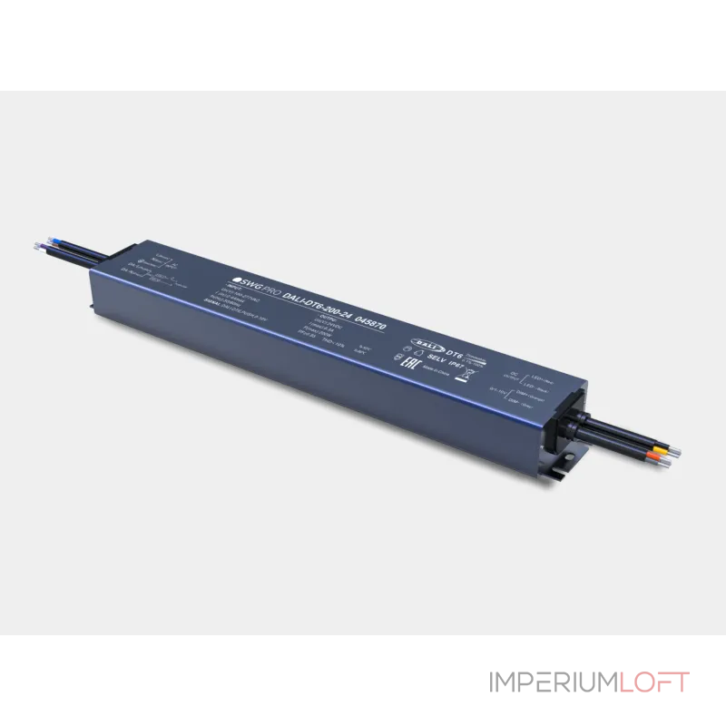 Диммируемый блок питания для светодиодных лент DALI SWG PRO DALI-DT6-200-24 от ImperiumLoft