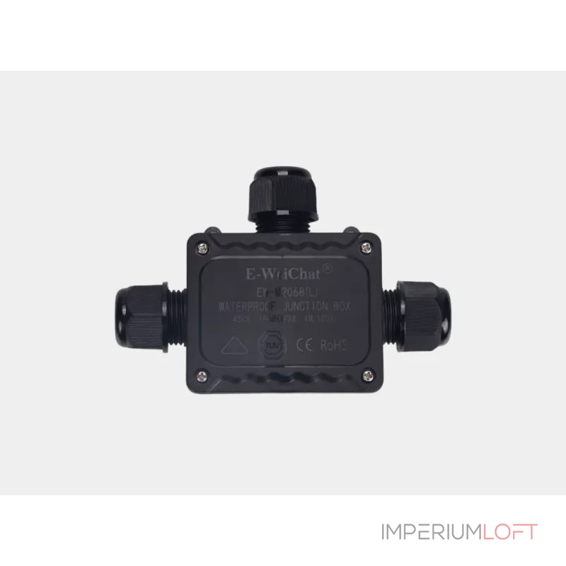 Коробка распределительная DesignLed T-образная IP68 диам. провода 5-9мм