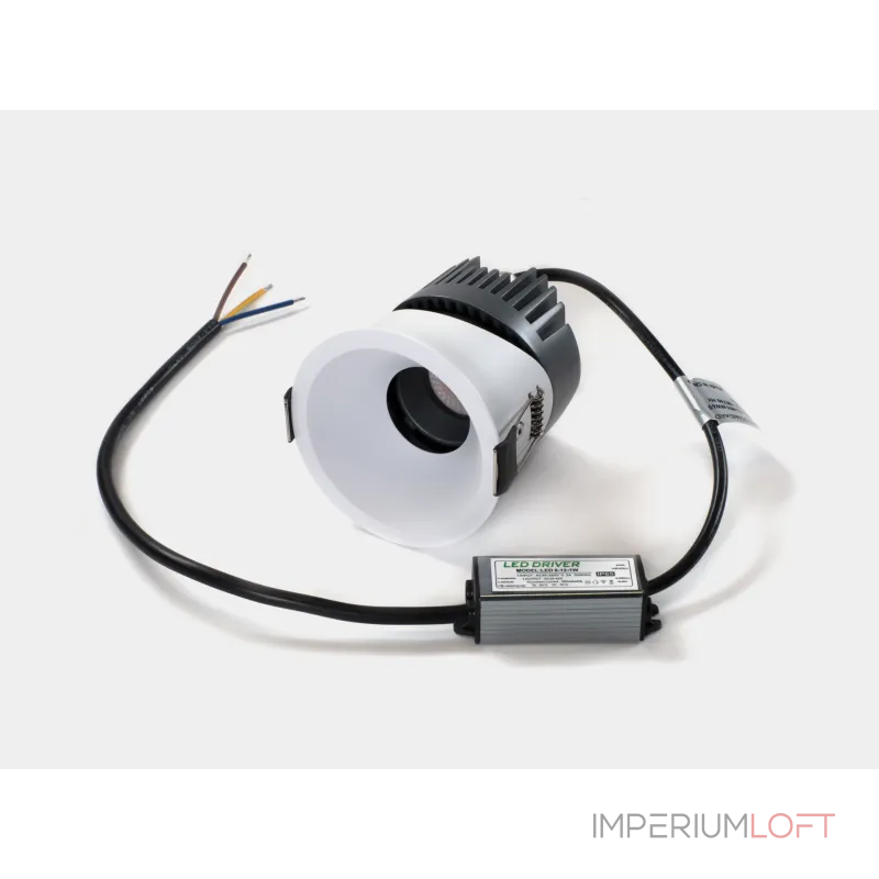 Светильник встраиваемый SWG Standart RC-D84-12-WH-NW65 от ImperiumLoft