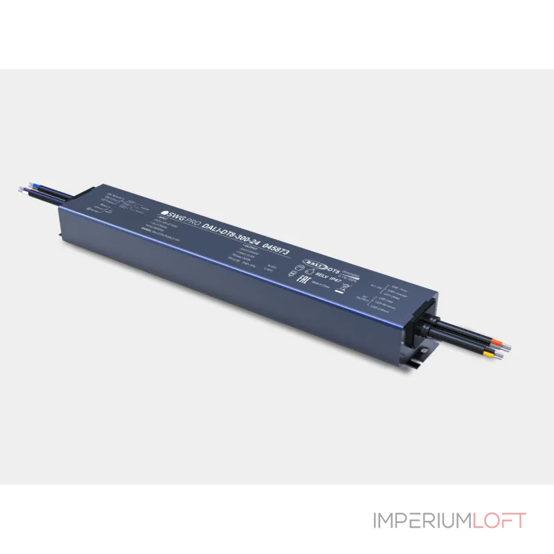Диммируемый блок питания для светодиодных лент DALI SWG PRO DALI-DT8-300-24 от ImperiumLoft