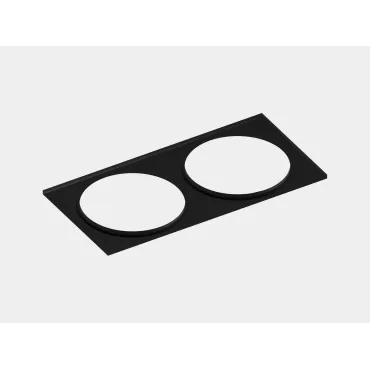 Рамка двойная квадратная черная LUMKER C-2MINI-FR2S-BL Рамка двойная квадратная черная LUMKER C-2MINI-FR2S-BL