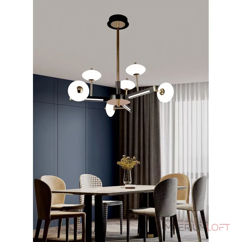 Люстра на штанге Alfa Light F1324-01