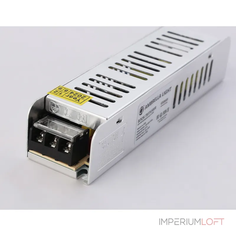 Блок питания с EMC для светодиодной ленты Ambrella ILLUMINATION GS8681 от ImperiumLoft Блок питания с EMC для светодиодной ленты Ambrella ILLUMINATION GS8681 от ImperiumLoft