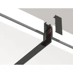 Шинопровод 3м встраиваемый под ГКЛ 12,5мм 48V 10mm Ambrella TRACK SYSTEM GL1925 от ImperiumLoft