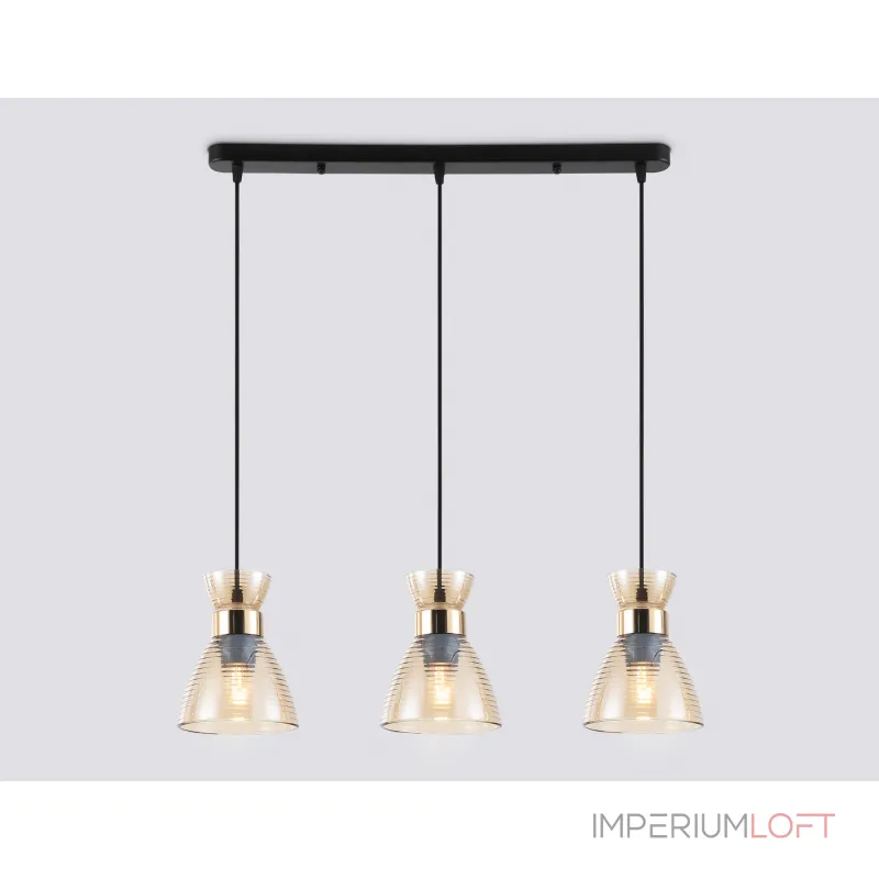 Светильник подвесной со стеклянными плафонами Ambrella TRADITIONAL TR3404 от ImperiumLoft