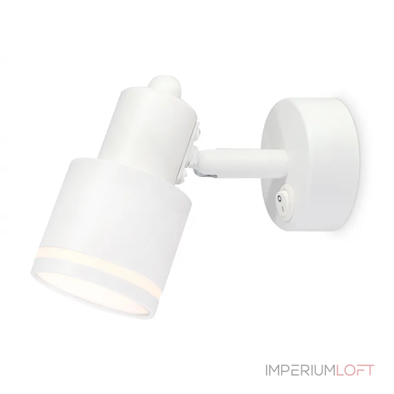 Накладной поворотный спот с выключателем Ambrella TECHNO SPOT TA1281 от ImperiumLoft