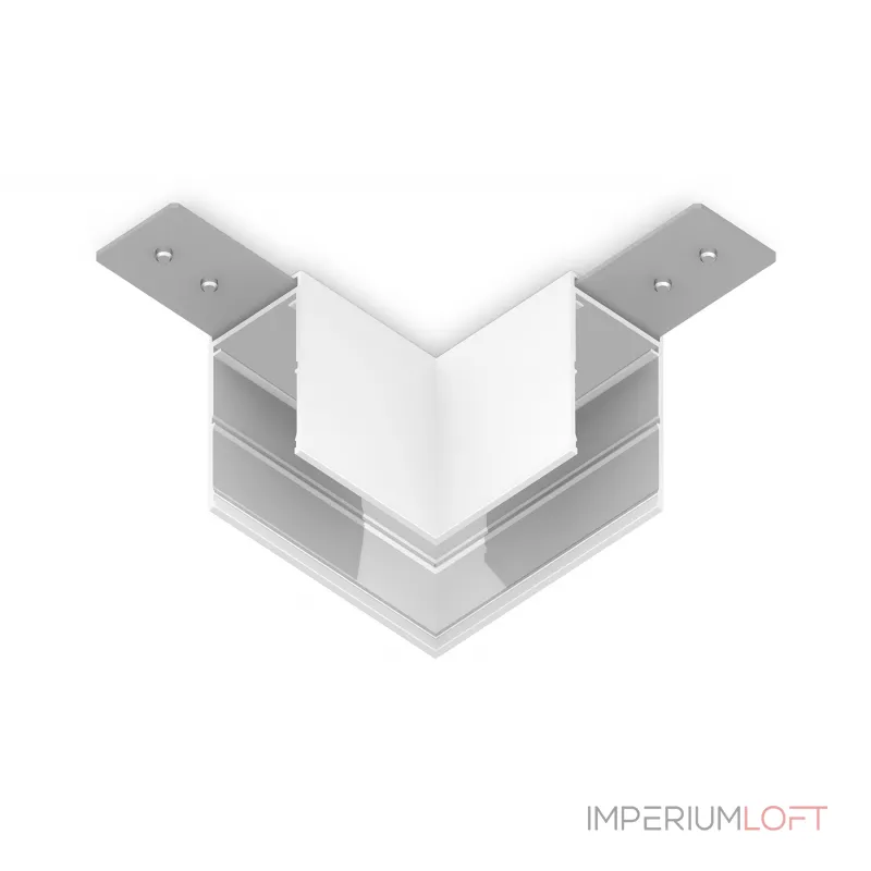 Коннектор угловой для накладного шинопровода Magnetic Ambrella TRACK SYSTEM GL1031 от ImperiumLoft