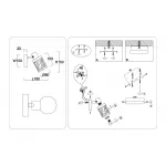 Настенно-потолочный спот в стиле лофт Ambrella TRADITIONAL TR8667 от ImperiumLoft