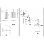 Настенный светильник Ambrella HIGH LIGHT LH56035 от ImperiumLoft