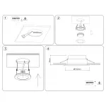 Светильник встраиваемый поворотный Ambrella TECHNO SPOT TN6651 от ImperiumLoft