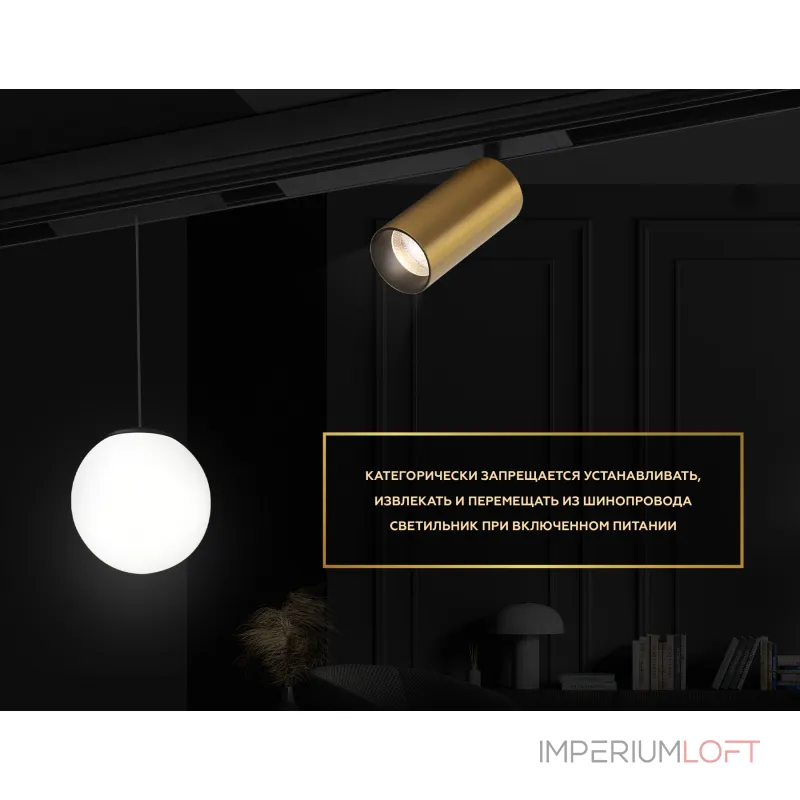 Управляемый светодиодный светильник Ambrella TRACK SYSTEM GL1302 от ImperiumLoft