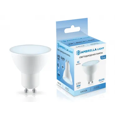 Светодиодная лампа MR16 9W 6400K Ambrella BULBING 180906 Светодиодная лампа MR16 9W 6400K Ambrella BULBING 180906