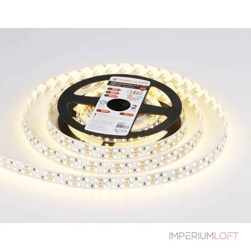 Светодиодная лента двухрядная Ambrella ILLUMINATION GS1601 от ImperiumLoft Светодиодная лента двухрядная Ambrella ILLUMINATION GS1601 от ImperiumLoft