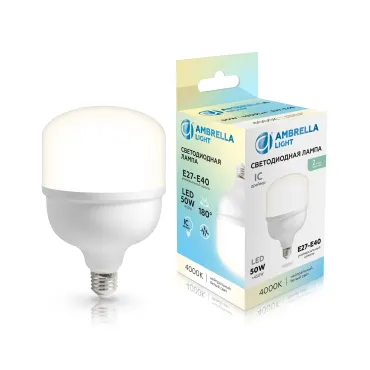 Лампа светодиодная T120 50W 4000K Ambrella 1205004 Лампа светодиодная T120 50W 4000K Ambrella 1205004