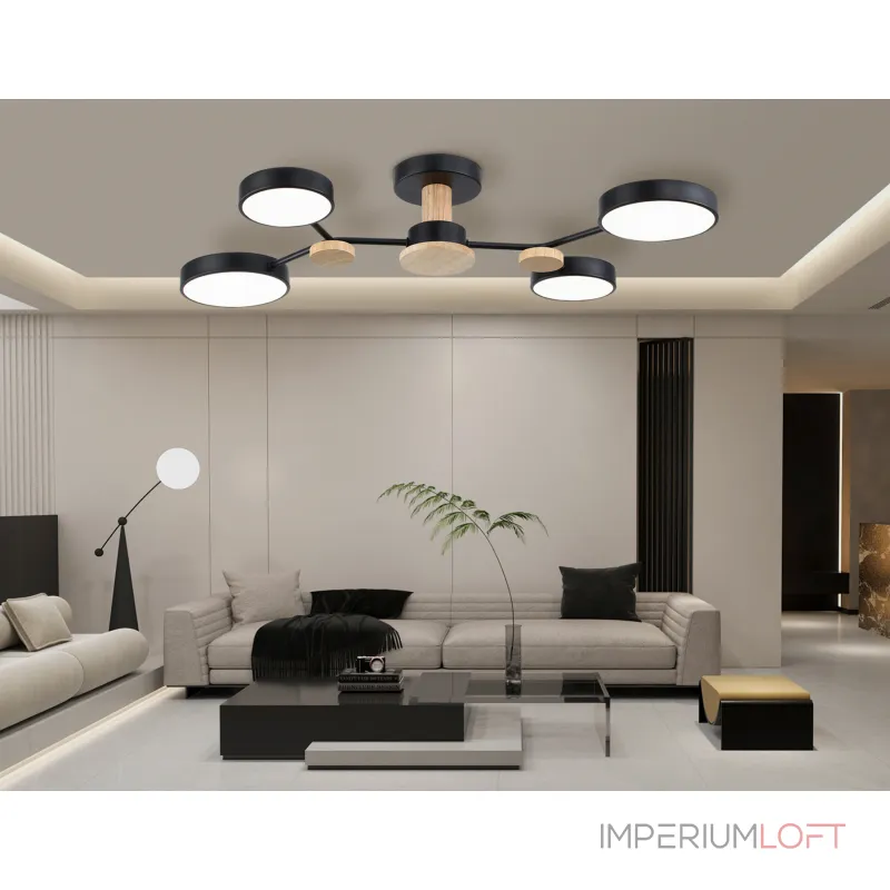 Люстра светодиодная на штанге Ambrella COMFORT FL4860 от ImperiumLoft Люстра светодиодная на штанге Ambrella COMFORT FL4860 от ImperiumLoft