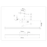 Настенный светильник Ambrella COMFORT LineTech FL6123 от ImperiumLoft