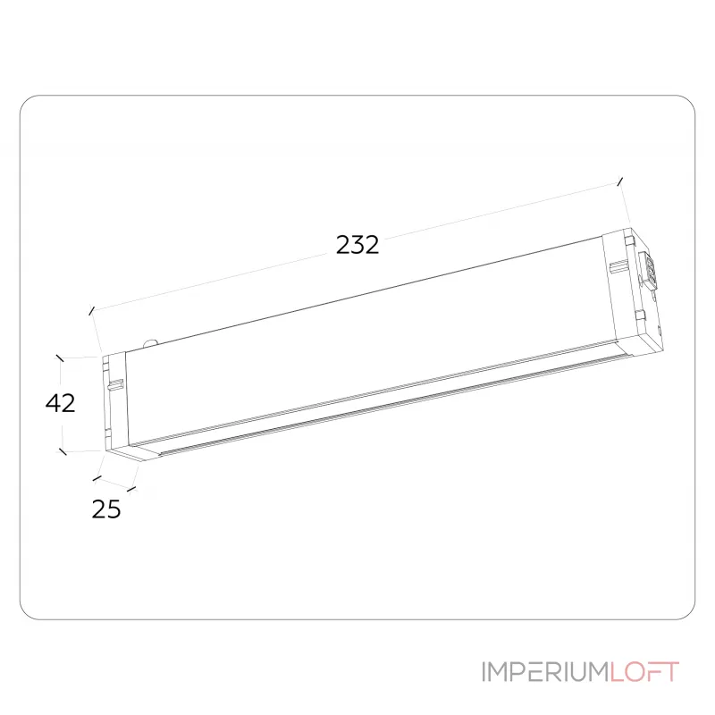 Управляемый светодиодный светильник Ambrella TRACK SYSTEM GL1261 от ImperiumLoft Управляемый светодиодный светильник Ambrella TRACK SYSTEM GL1261 от ImperiumLoft