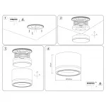 Светильник потолочный Ambrella TECHNO SPOT TU5531 от ImperiumLoft