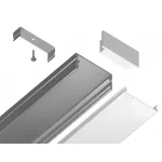Алюминиевый профиль накладной Ambrella ILLUMINATION GP2001AL от ImperiumLoft