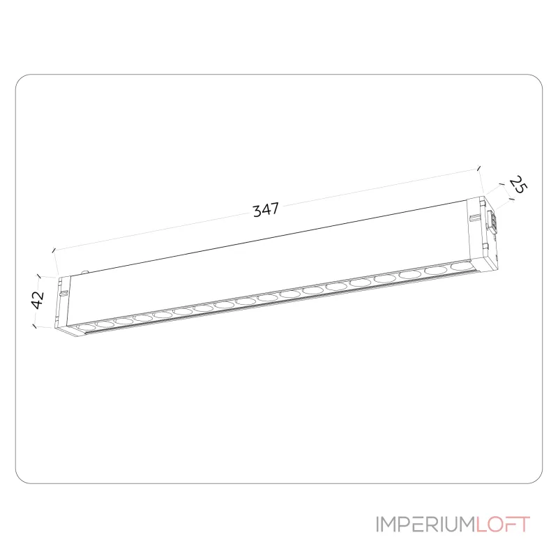Управляемый светодиодный светильник Ambrella TRACK SYSTEM GL1312 от ImperiumLoft Управляемый светодиодный светильник Ambrella TRACK SYSTEM GL1312 от ImperiumLoft