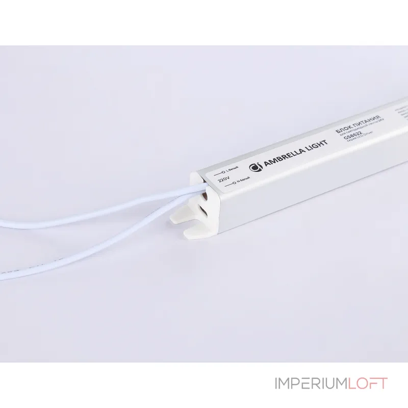 Блок питания ультратонкий для светодиодной ленты Ambrella ILLUMINATION GS8622 от ImperiumLoft Блок питания ультратонкий для светодиодной ленты Ambrella ILLUMINATION GS8622 от ImperiumLoft
