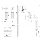 Настенный светильник Ambrella HIGH LIGHT LH55260 от ImperiumLoft