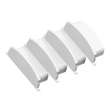 Заглушка для накладного гибкого алюминиевого профиля Ambrella ILLUMINATION GP8200