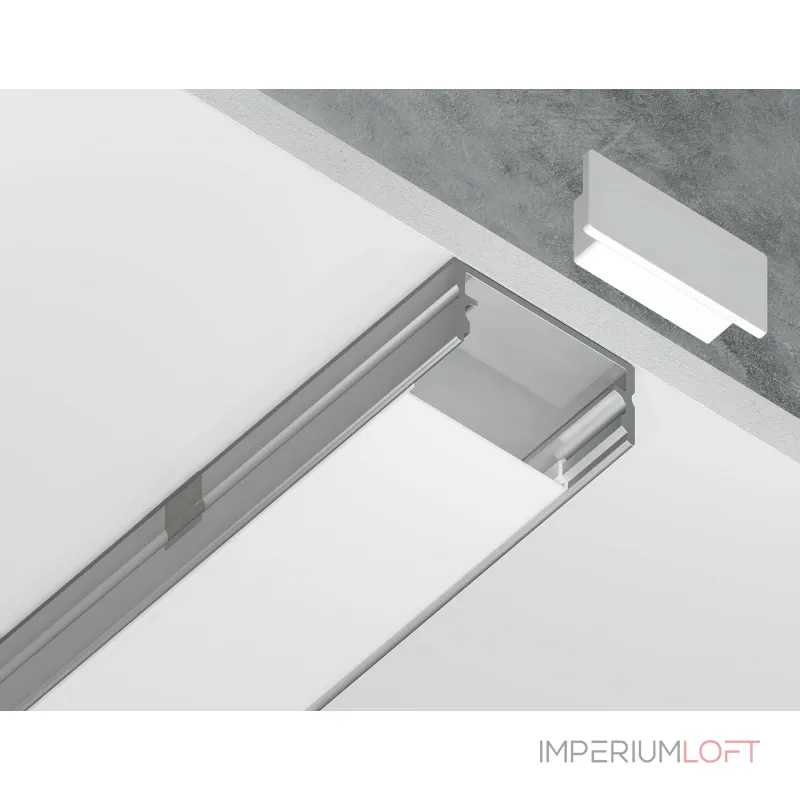 Алюминиевый профиль накладной Ambrella ILLUMINATION GP2001AL от ImperiumLoft Алюминиевый профиль накладной Ambrella ILLUMINATION GP2001AL от ImperiumLoft
