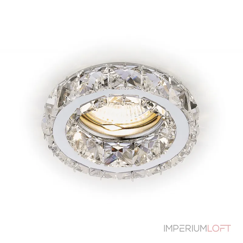 Встраиваемый точечный светильник MR16 с хрусталем Ambrella STANDARD SPOT K112 CL/CH от ImperiumLoft Встраиваемый точечный светильник MR16 с хрусталем Ambrella STANDARD SPOT K112 CL/CH от ImperiumLoft