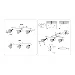 Настенно-потолочный спот в стиле лофт Ambrella TRADITIONAL TR8661 от ImperiumLoft