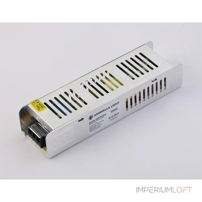 Блок питания с EMC для светодиодной ленты Ambrella ILLUMINATION GS8653 от ImperiumLoft Блок питания с EMC для светодиодной ленты Ambrella ILLUMINATION GS8653 от ImperiumLoft