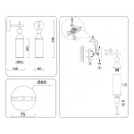 Настенный светильник Ambrella HIGH LIGHT LH55280 от ImperiumLoft