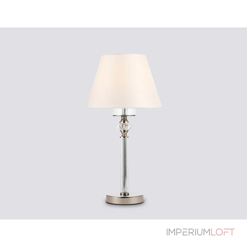 Настольная лампа с абажуром и хрусталем Ambrella HIGH LIGHT LH71007 от ImperiumLoft Настольная лампа с абажуром и хрусталем Ambrella HIGH LIGHT LH71007 от ImperiumLoft