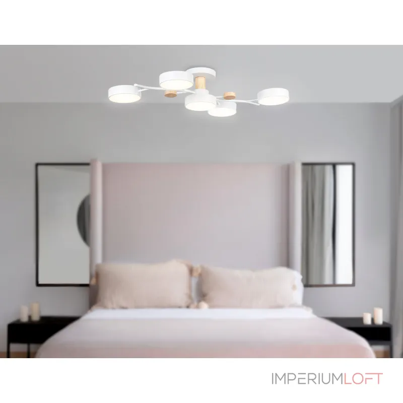 Подвесной светодиодный светильник с пультом Ambrella COMFORT FL4834 от ImperiumLoft