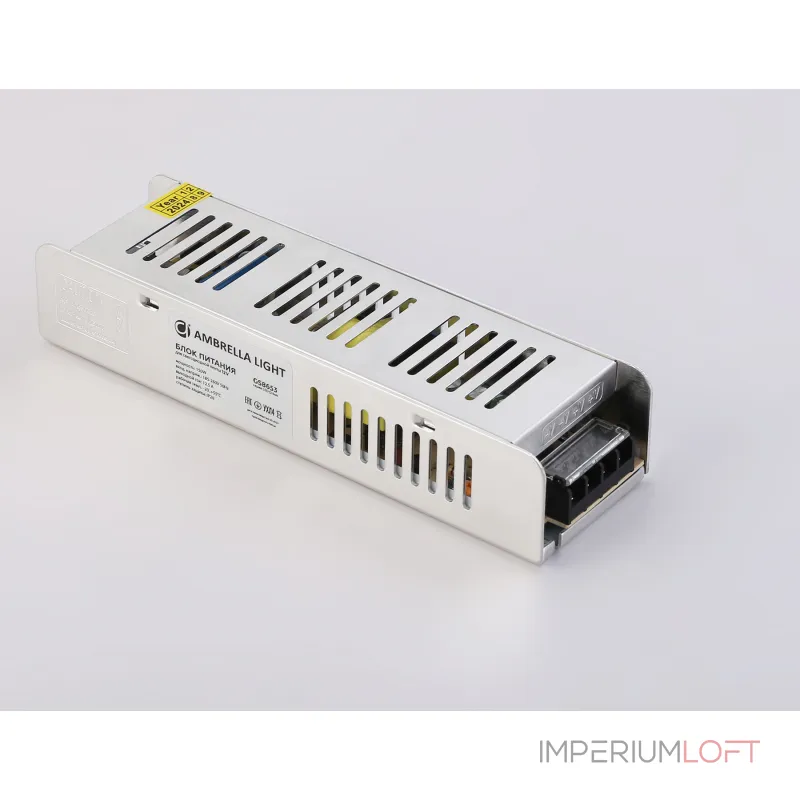 Блок питания с EMC для светодиодной ленты Ambrella ILLUMINATION GS8653 от ImperiumLoft Блок питания с EMC для светодиодной ленты Ambrella ILLUMINATION GS8653 от ImperiumLoft