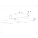 Управляемый светодиодный светильник Ambrella TRACK SYSTEM GL1361 от ImperiumLoft