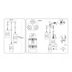 Светильник подвесной со стеклянными плафонами Ambrella TRADITIONAL TR3412 от ImperiumLoft