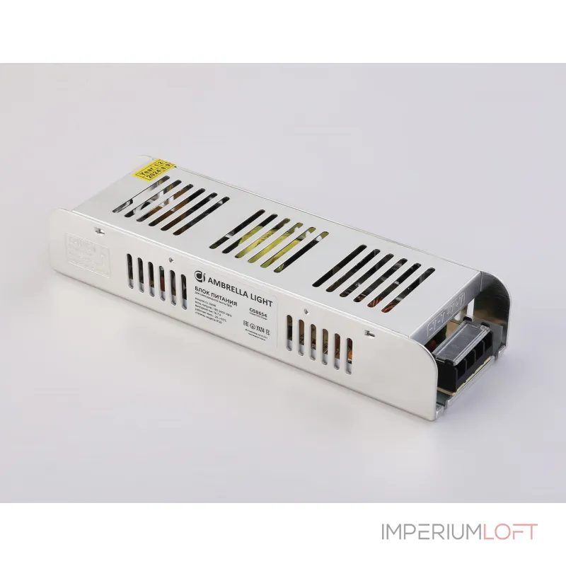 Блок питания с EMC для светодиодной ленты Ambrella ILLUMINATION GS8654 от ImperiumLoft Блок питания с EMC для светодиодной ленты Ambrella ILLUMINATION GS8654 от ImperiumLoft