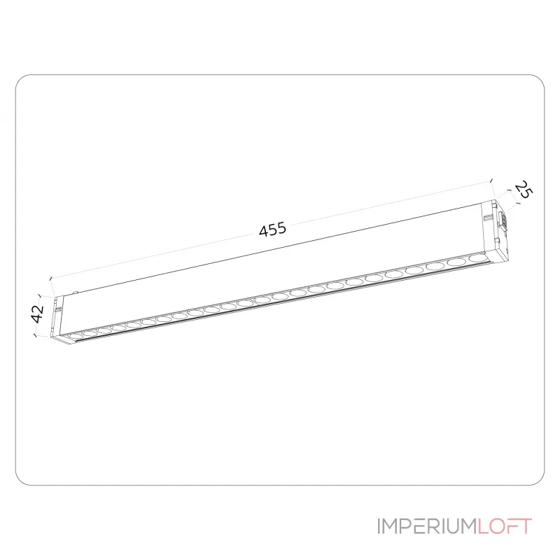Управляемый светодиодный светильник Ambrella TRACK SYSTEM GL1314 от ImperiumLoft