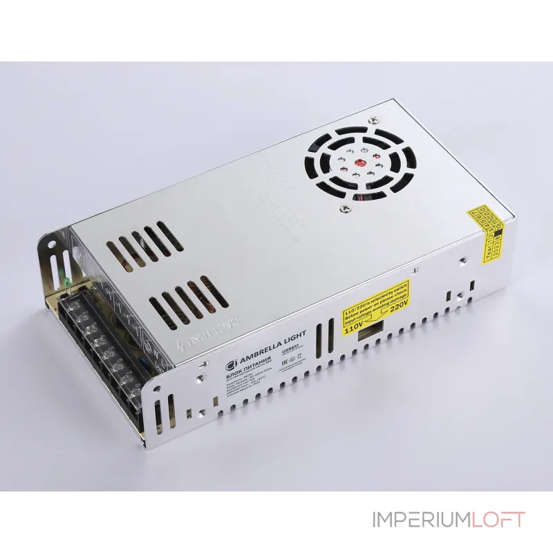 Блок питания для светодиодной ленты Ambrella ILLUMINATION GS9651 от ImperiumLoft Блок питания для светодиодной ленты Ambrella ILLUMINATION GS9651 от ImperiumLoft