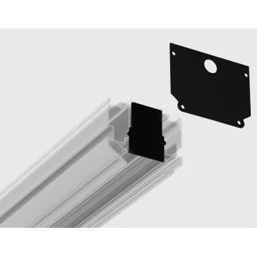 Комплект заглушек для шинопровода 2шт Ambrella TRACK SYSTEM GL1066