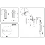 Настенный светильник Ambrella HIGH LIGHT LH56119 от ImperiumLoft