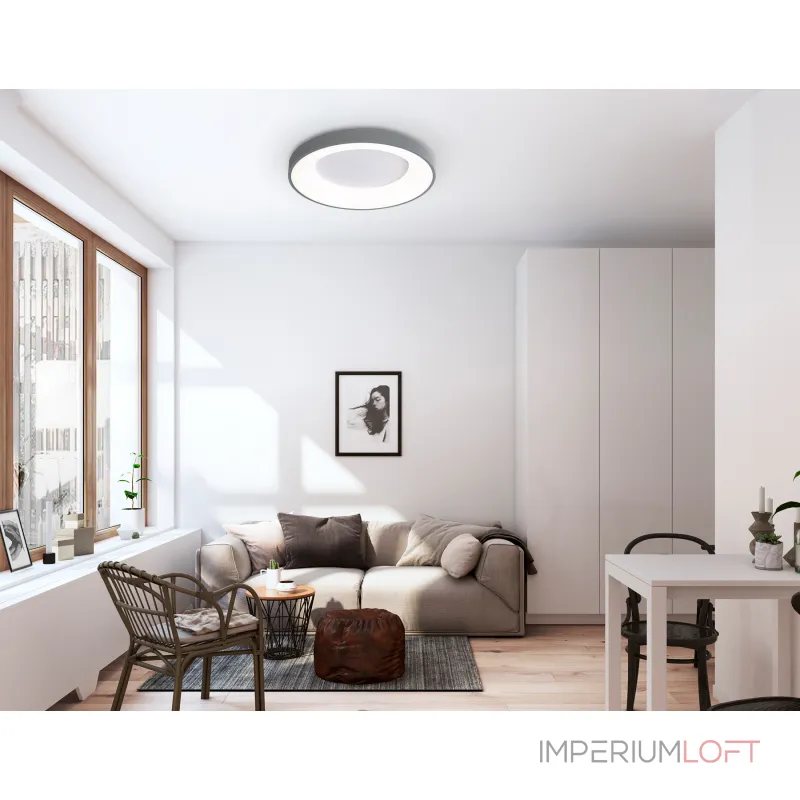 Потолочный светодиодный светильник с пультом Ambrella ORBITAL FZ1402 от ImperiumLoft