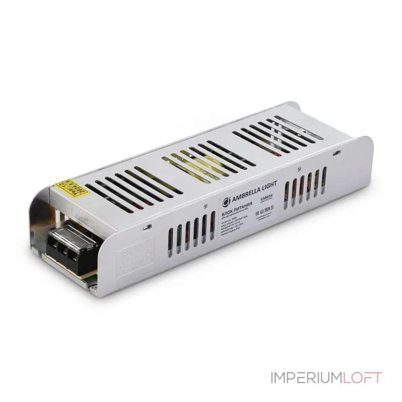 Блок питания с EMC для светодиодной ленты Ambrella ILLUMINATION GS8654 от ImperiumLoft Блок питания с EMC для светодиодной ленты Ambrella ILLUMINATION GS8654 от ImperiumLoft
